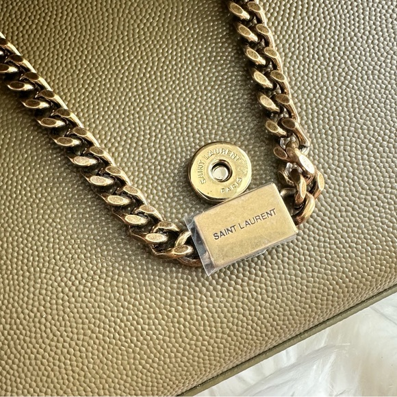 Saint Laurent Kate Small Crossbody In Grain made in Italy. - Picture 8 of 9